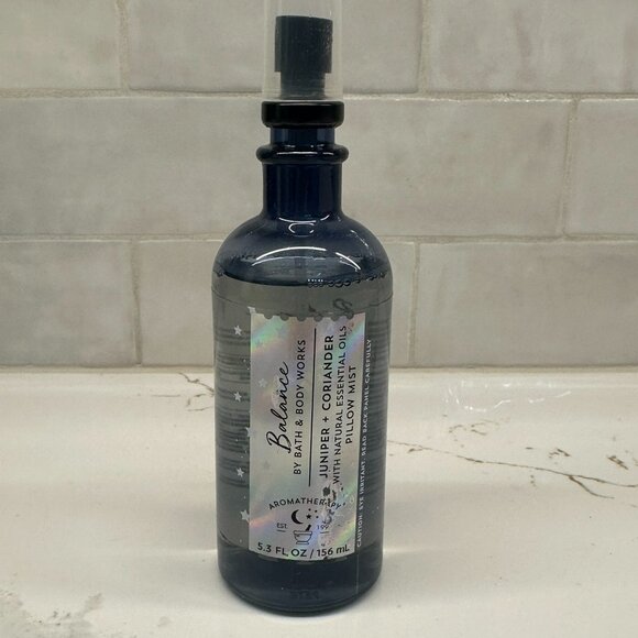 Bath & Body Works Balance Aromatherapy Pillow Mist Juniper + Coriander HTF - Picture 1 of 2